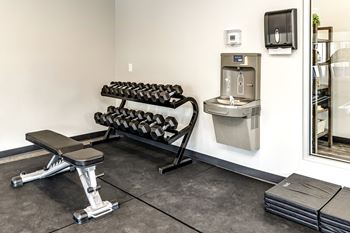 Fitness Center With Updated Equipment at The Falgrove, Nebraska